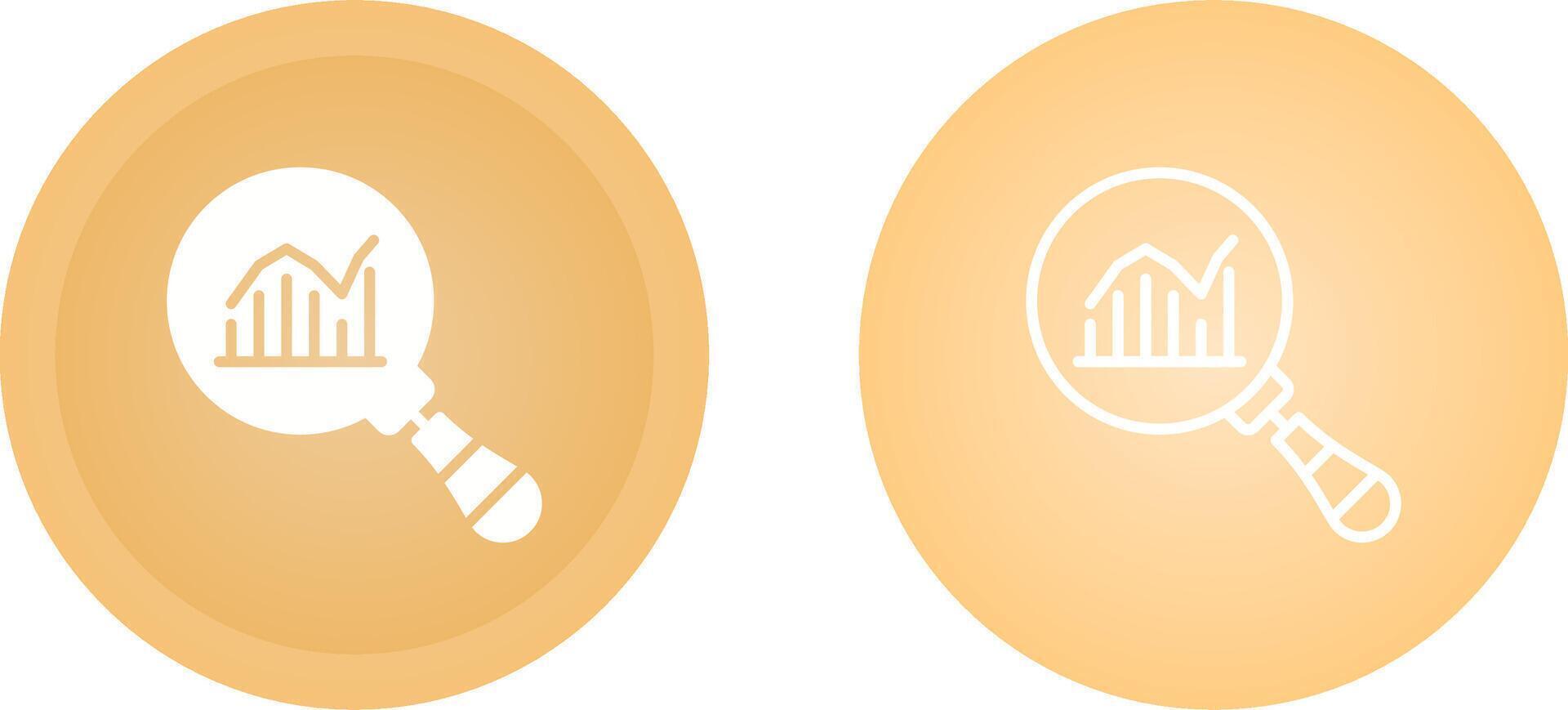 Statistik-Vektorsymbol vektor