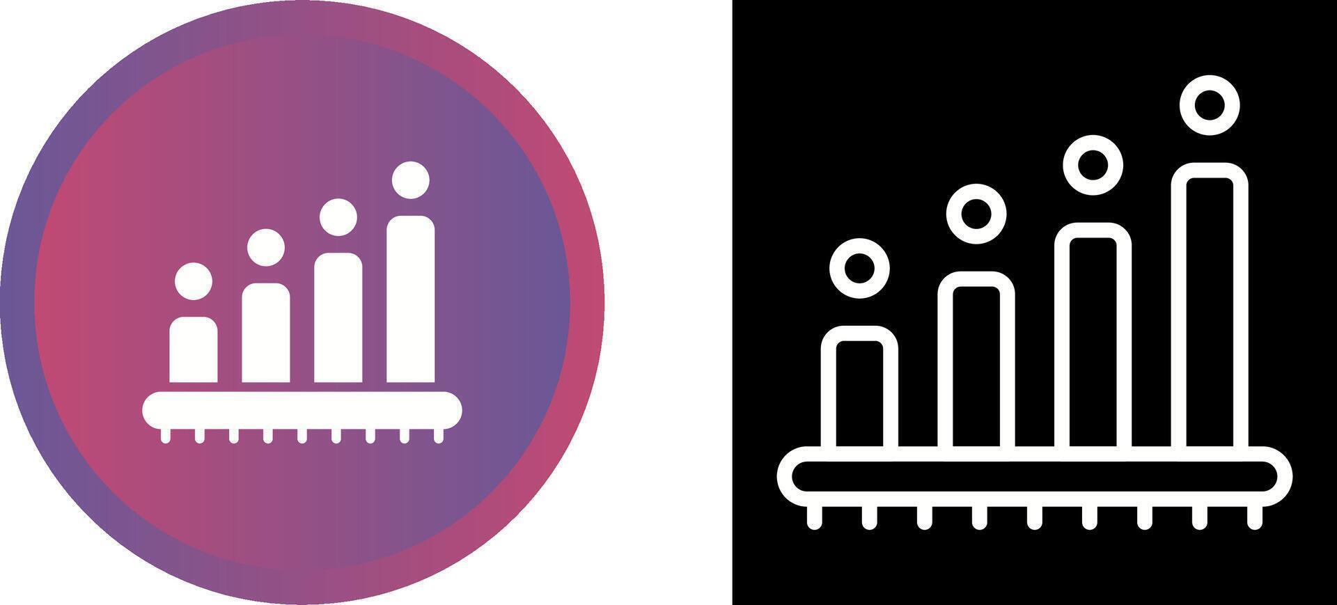 statistisch Analyse Vektor Symbol