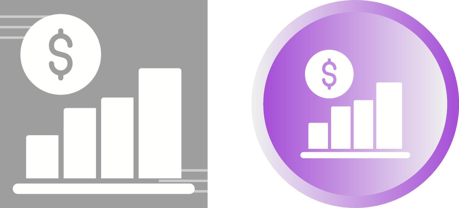 Statistik-Vektorsymbol vektor