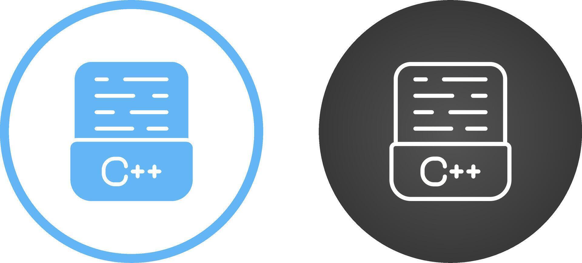 Vektorsymbol für Programmiersprache vektor