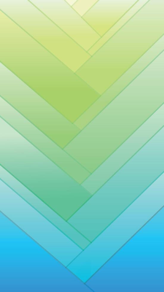 Blau Grün geometrisch Bildschirmschoner zum Ihre Smartphone vektor