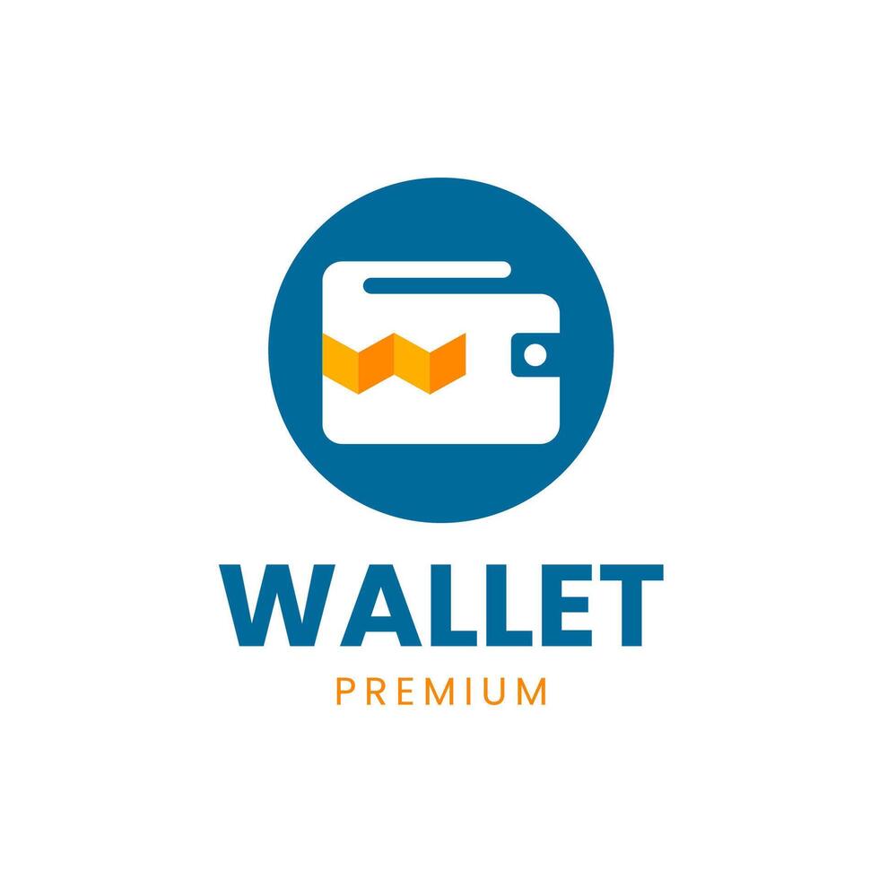 Brieftasche - - online Zahlung Symbol Logo vektor