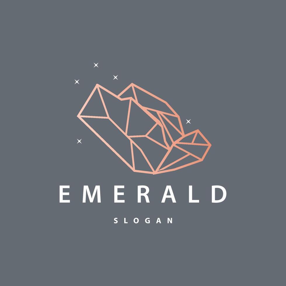 Edelstein Schmuck Logo, Design Vektor Vorlage Symbol Illustration