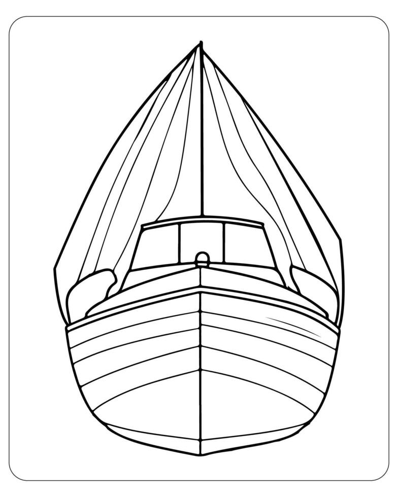 Transport Färbung Seiten, Fahrzeug Färbung Seiten, Fahrzeug Illustration vektor