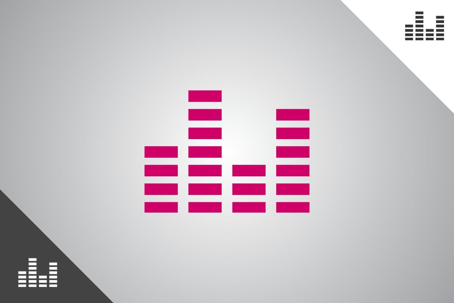 Spektrum Logo. minimal und modern Logotyp. perfekt Logo zum Geschäft verbunden zu Band, Musiker und Sänger Industrie. isoliert Hintergrund. Vektor eps 10.