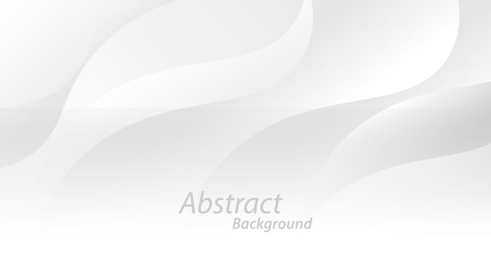abstrakt elegant Weiß und grau Hintergrund Design. Vektor Illustration Design zum Präsentation, Banner, Abdeckung, Netz, Karte, Poster, Hintergrund
