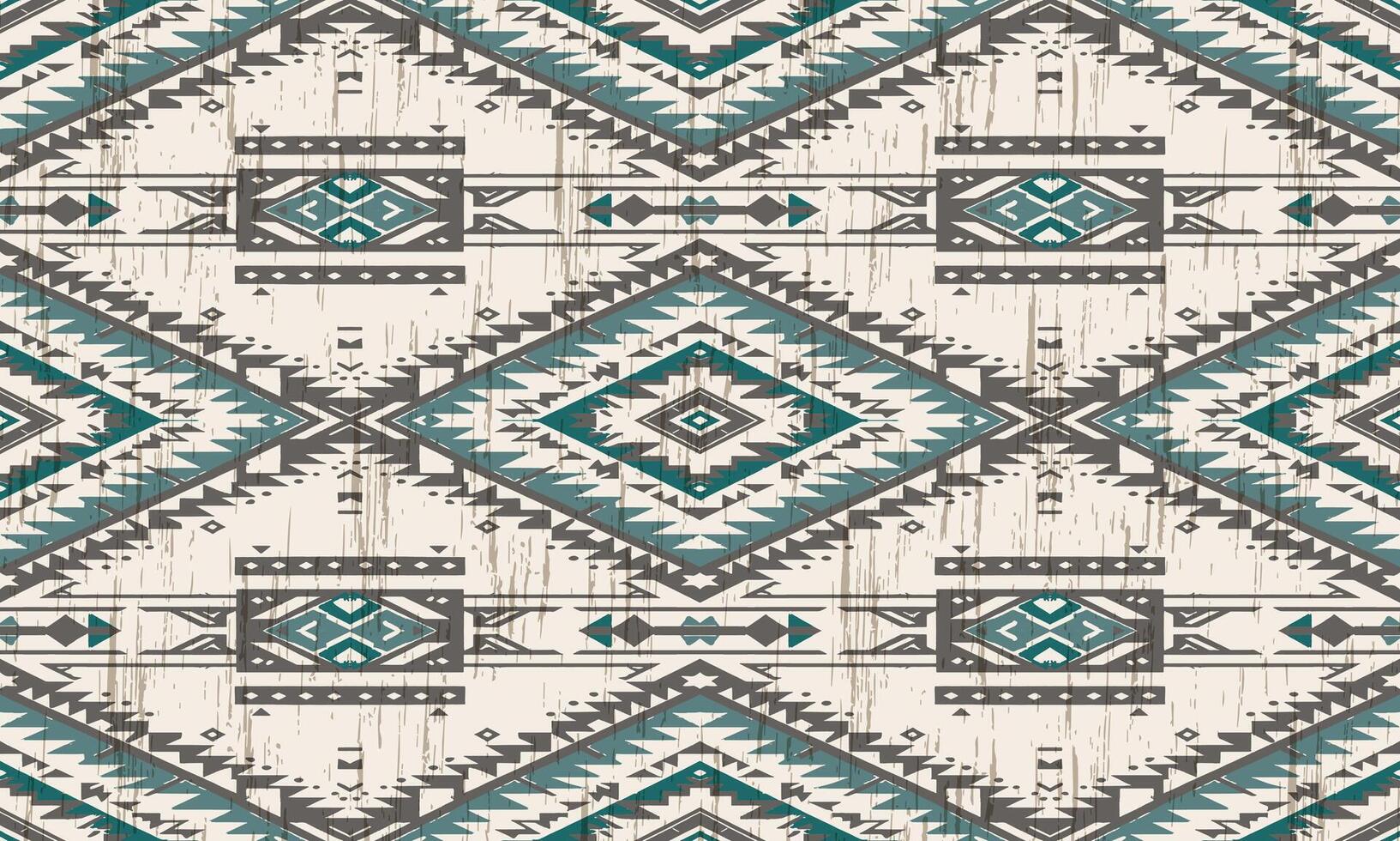ikat geometrisk prydnad med ruter. ikkat. sömlös mönster. aztec stil. stam- etnisk vektor textur. folk broderi, indian, skandinaviska, zigenare, mexikansk, afrikansk matta, tapet.