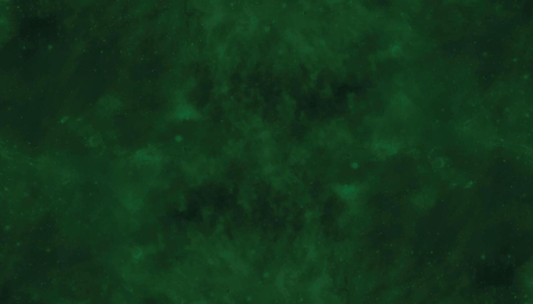 abstrakt grön bakgrund. mörk grön vattenfärg textur. vektor