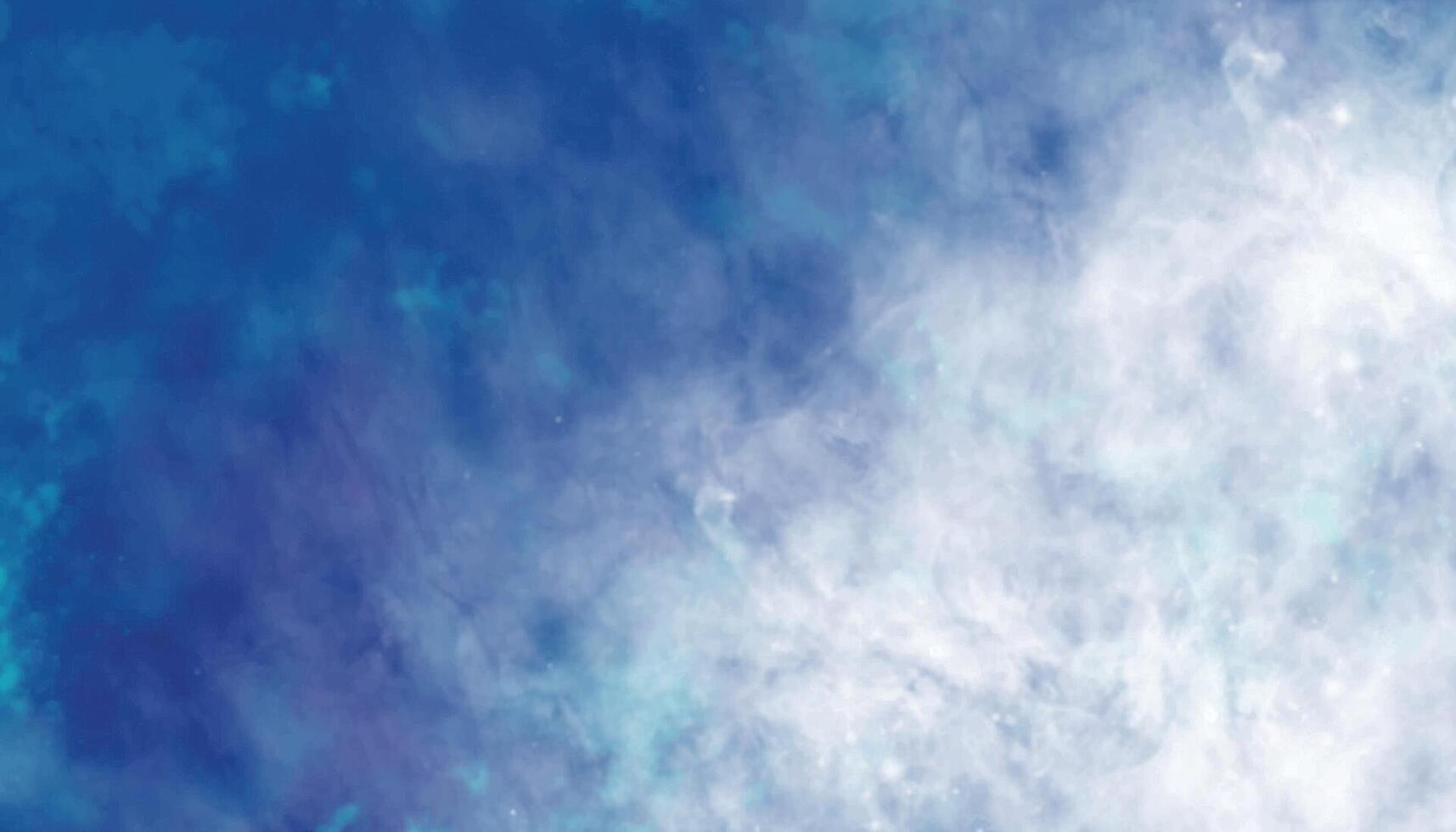 Blau und Weiß Aquarell Hintergrund. abstrakt Aquarell Textur. modern Grunge Textur. vektor
