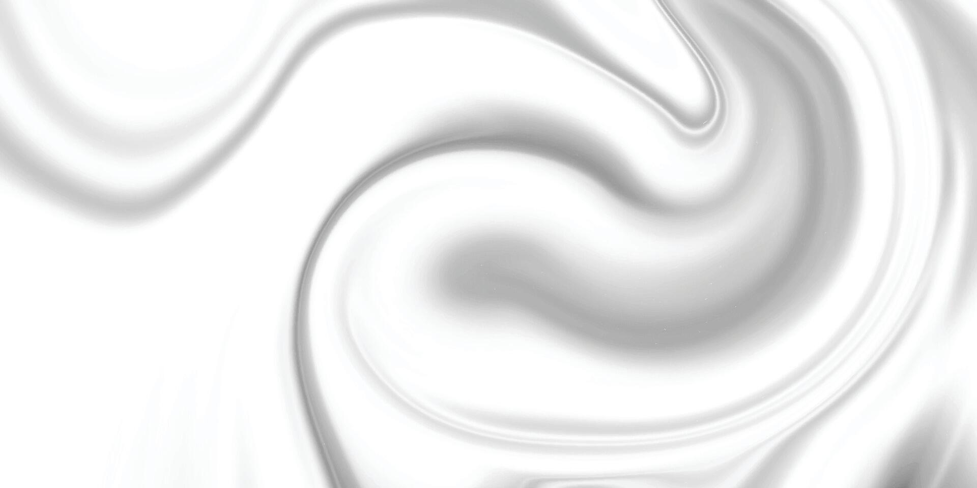 vit bakgrund. vit grå vätska bakgrund. abstrakt vätska linje bakgrund. glansig flytande akryl måla textur. abstrakt vit marmor textur. vektor