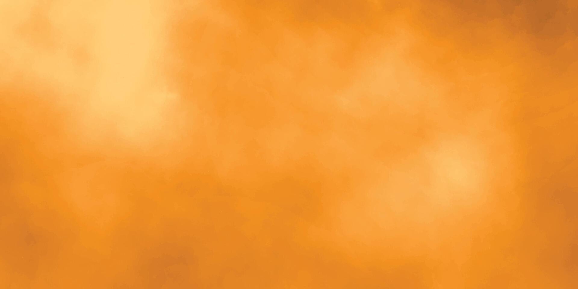 bakgrund med vattenfärg. orange vattenfärg bakgrund vektor