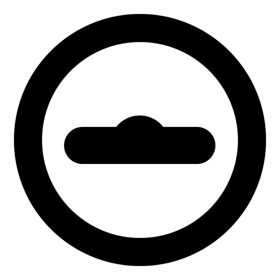 eurokrok euro krok ikon i cirkel runda svart Färg vektor illustration bild fast översikt stil