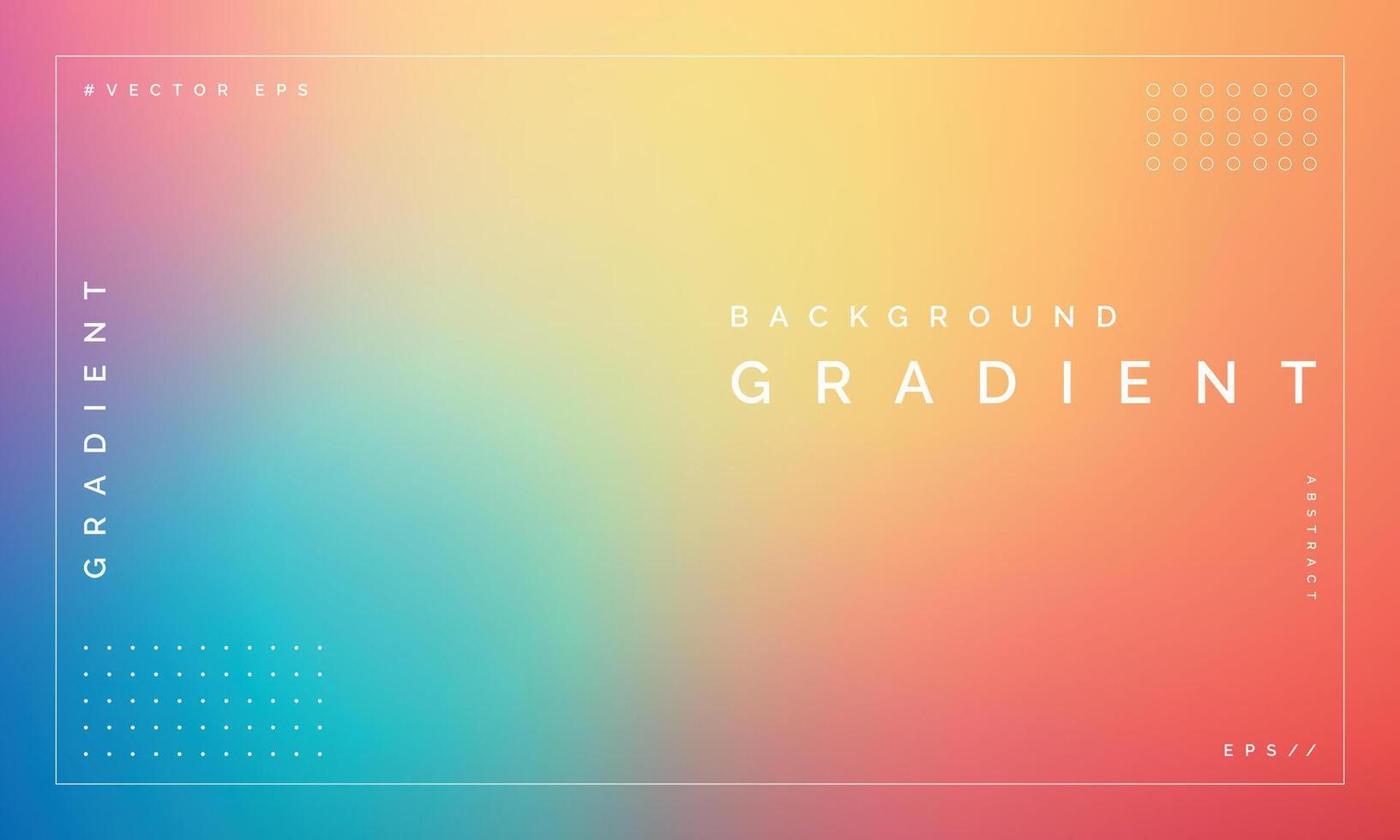 abstrakt Gradient Hintergrund Vorlage bunt vektor