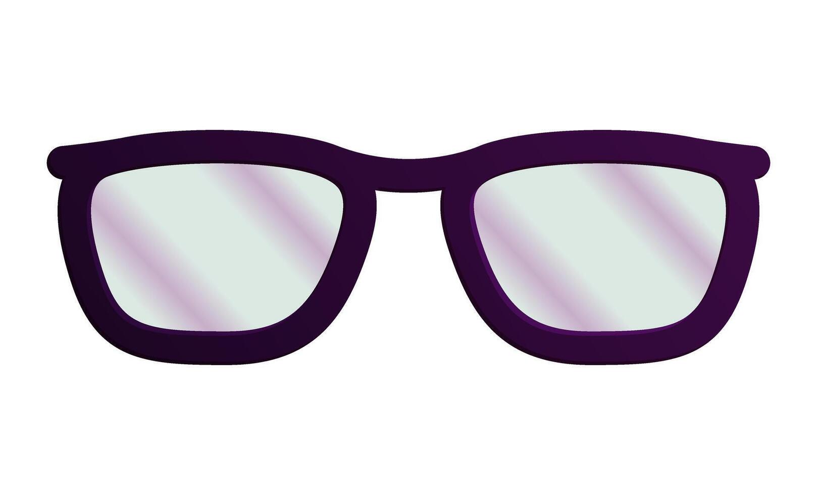 Karikatur Brille Symbol Vektor Illustration