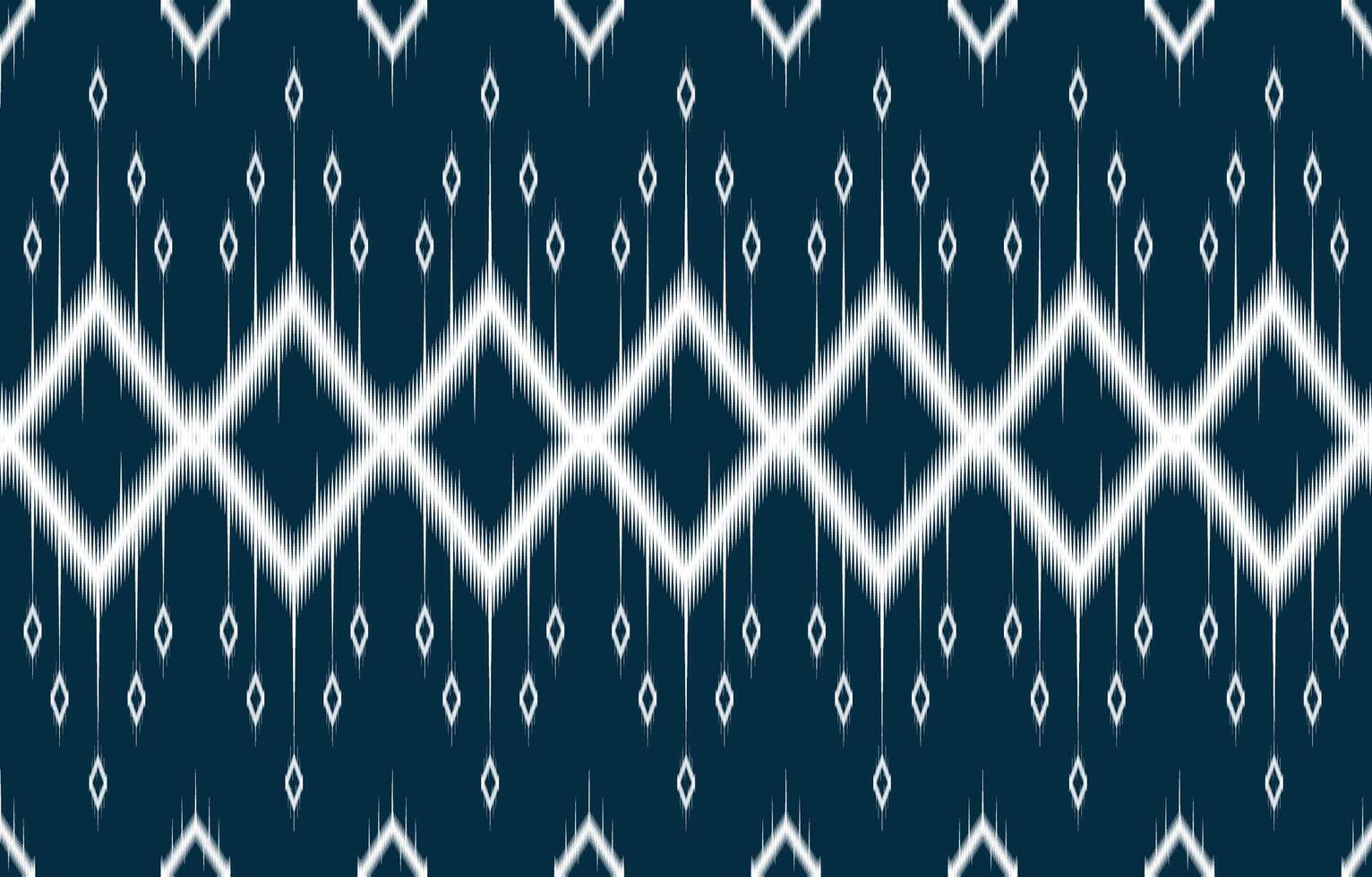 geometrisch ethnisch orientalisch Ikat Muster traditionell Design vektor