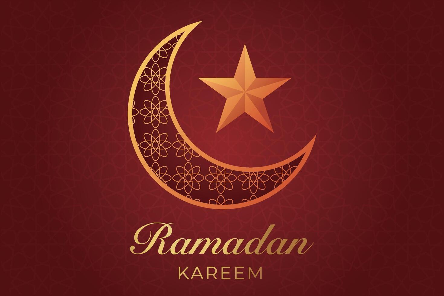 ramadan, eid al-fitr, islamic ny år bakgrund hälsning kort vektor