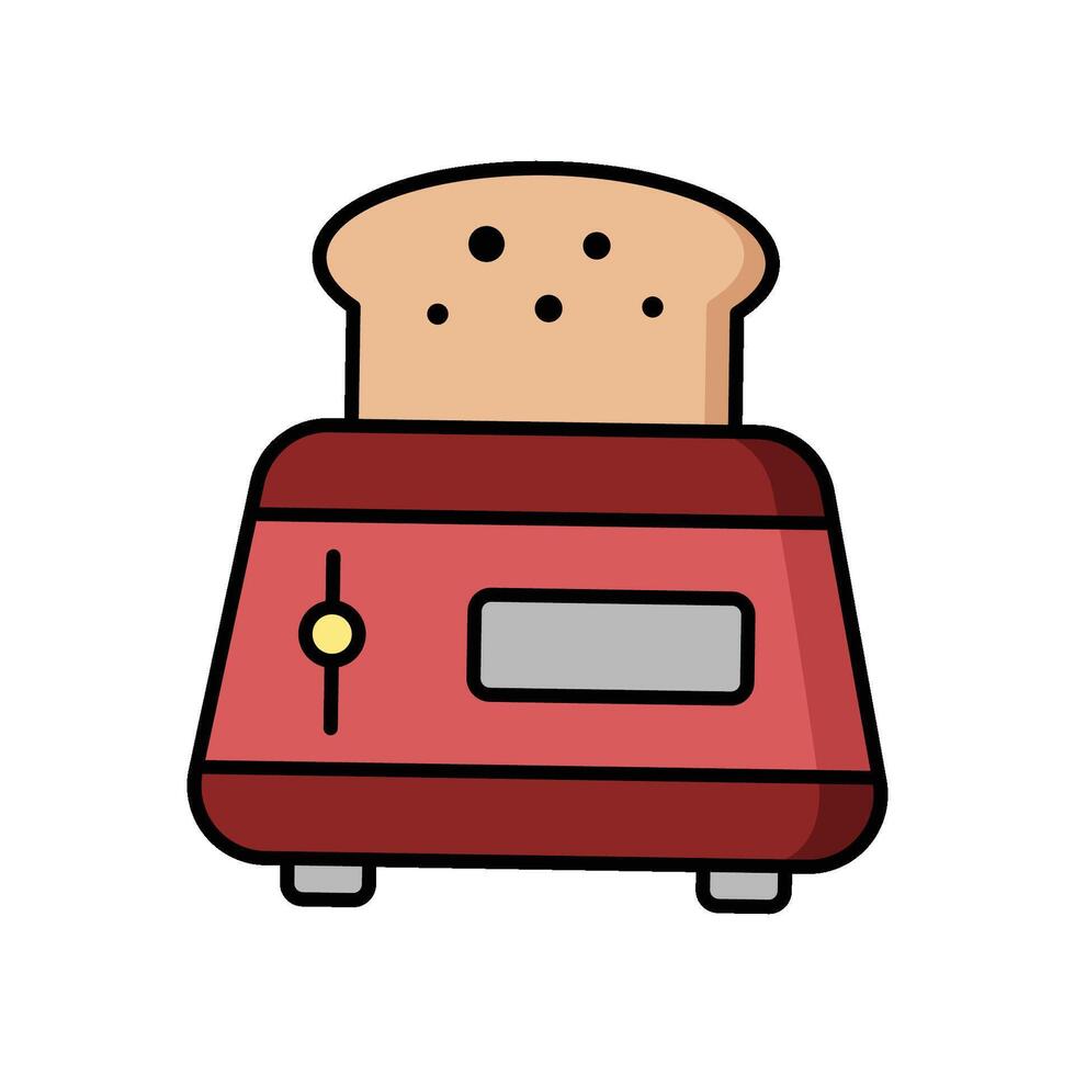 Toaster Symbol Vektor Design Illustration