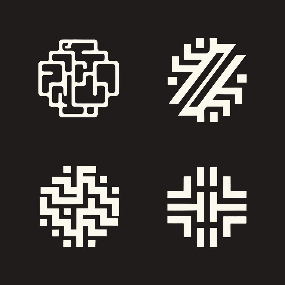 vielseitig und modern Vektor Logo Designs Sammlung