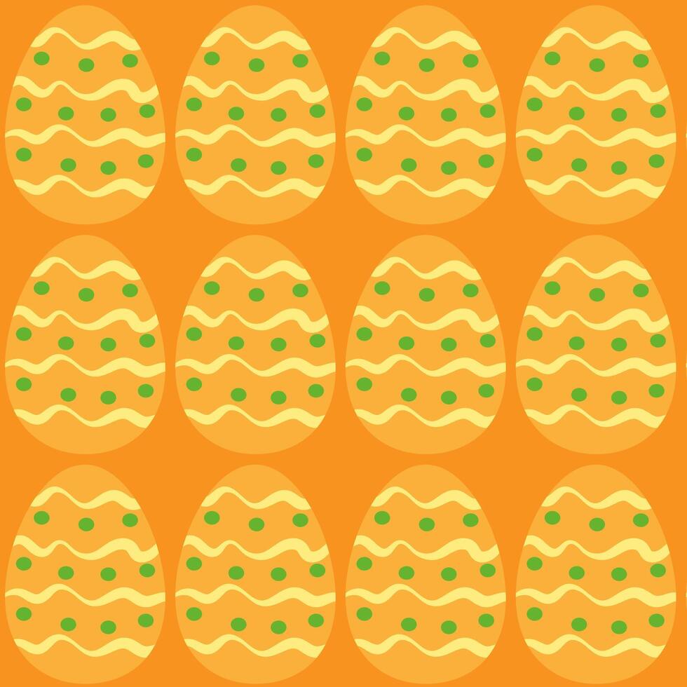 påsk ägg enkel sömlös mönster. påsk ägg, påsk symbol, dekorativ vektor element.