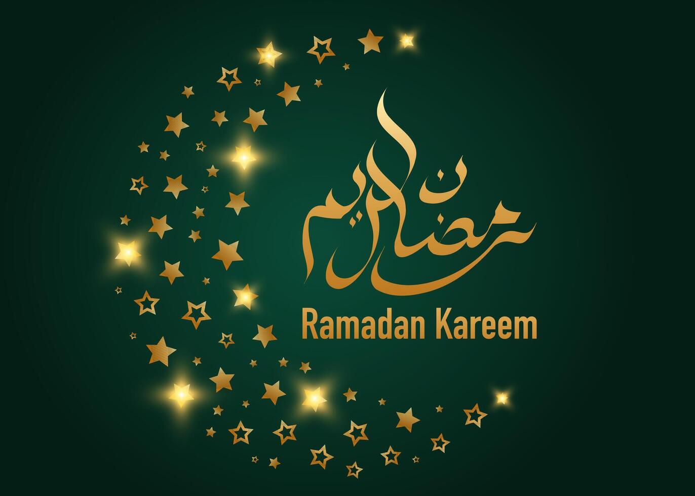 elegant Ramadan kareem dekorativ Festival Karte islamisch Ramadan Feier Hintergrund vektor