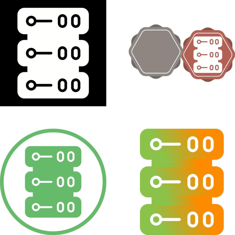 Server-Vektorsymbol vektor
