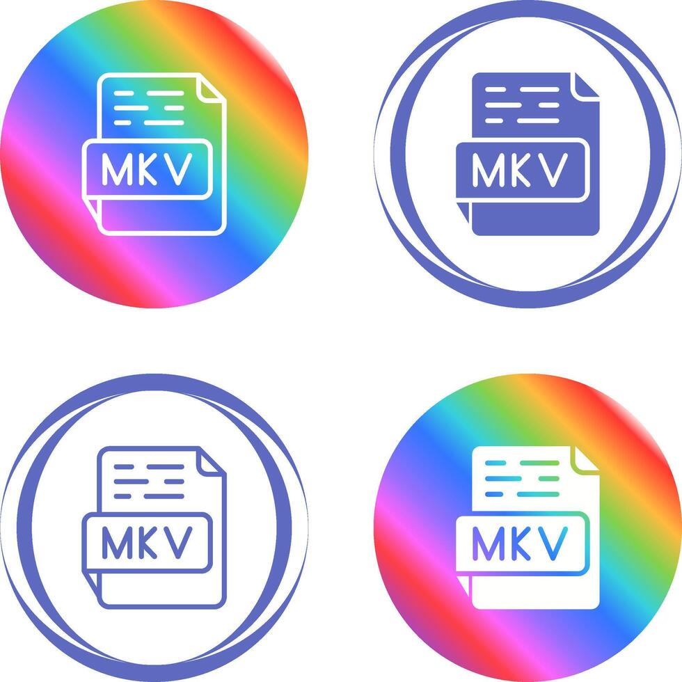 mkv-Vektorsymbol vektor