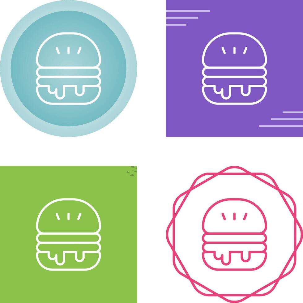 Burger Vektor Icon