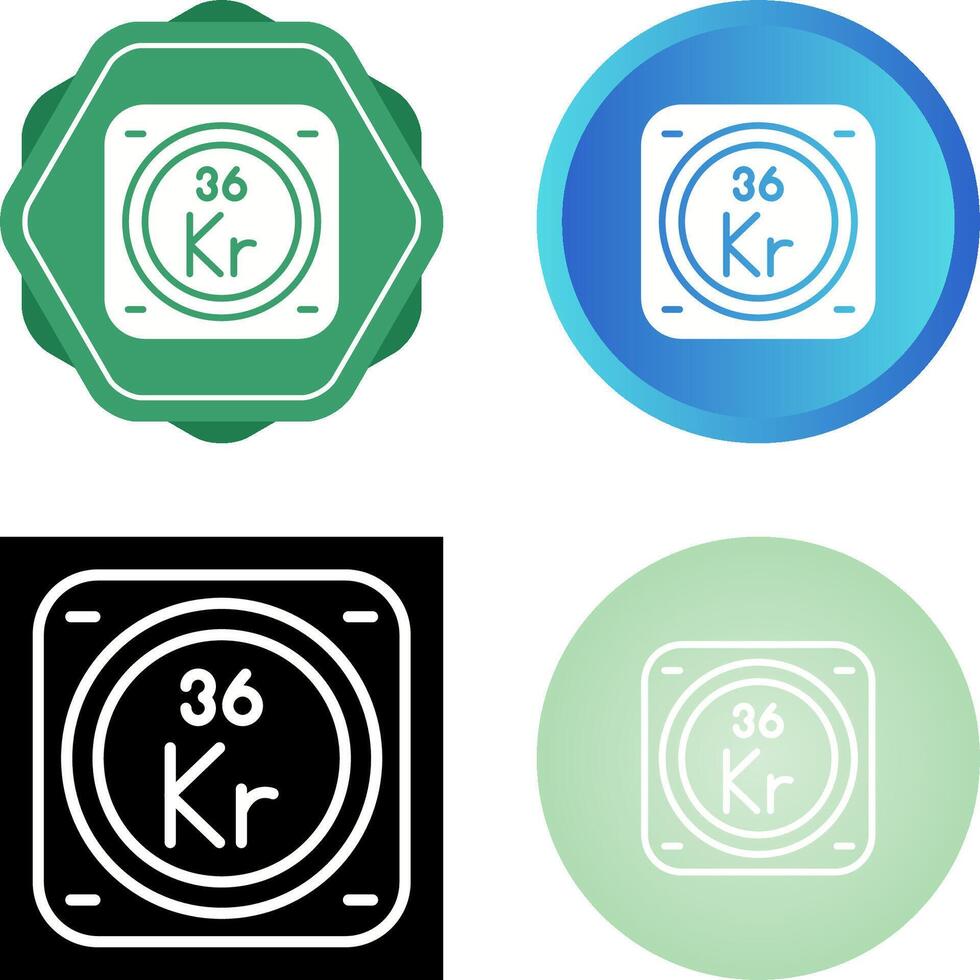 chemisch Element Vektor Symbol