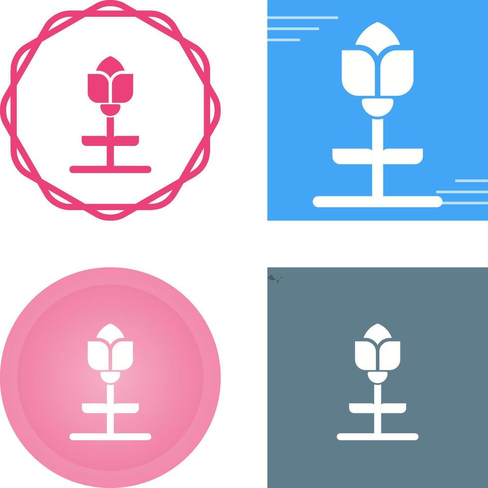 Symbol für Tulpenvektor vektor