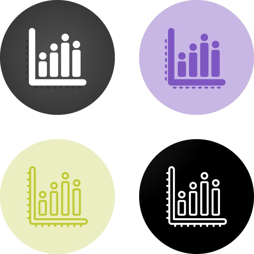 bar Diagram vektor ikon