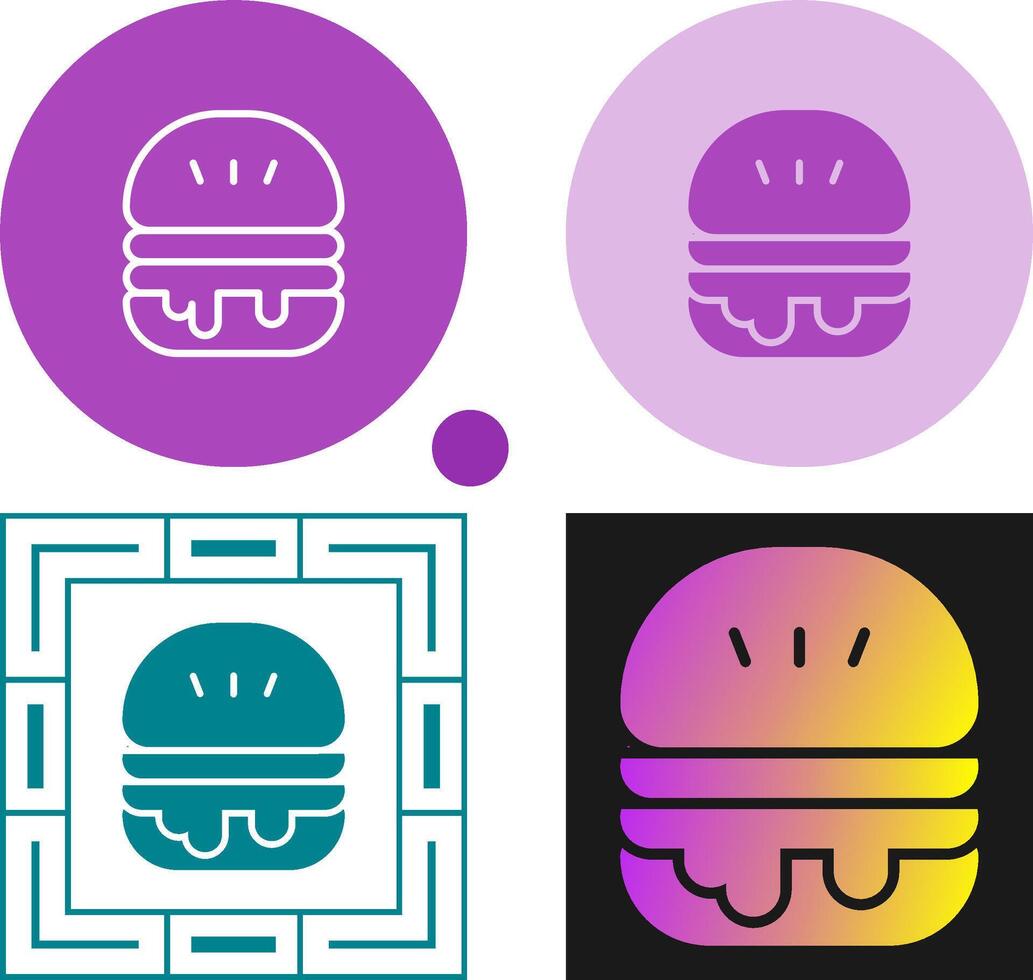 Burger Vektor Icon