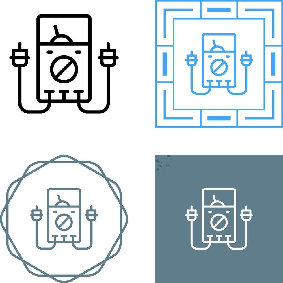 Multimeter-Vektorsymbol vektor