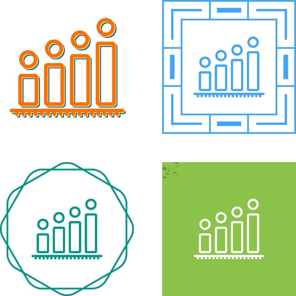 bar Diagram vektor ikon