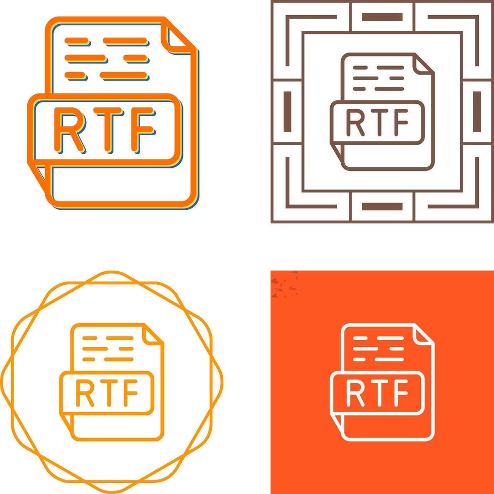 RTF-Vektorsymbol vektor