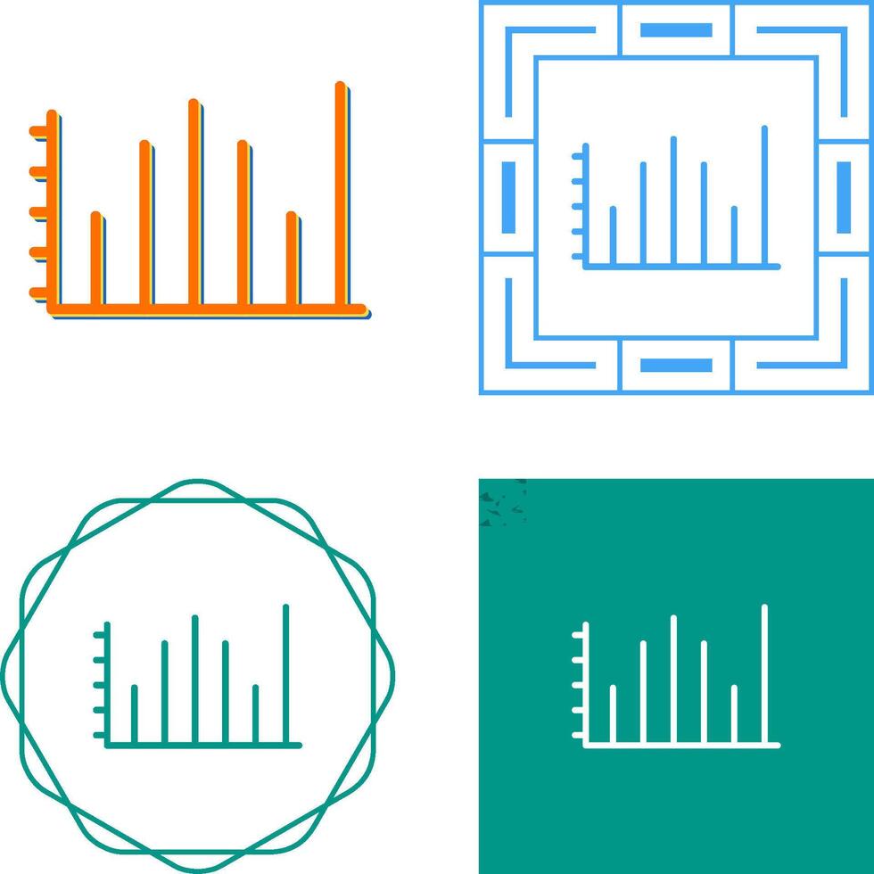 Statistik-Vektorsymbol vektor