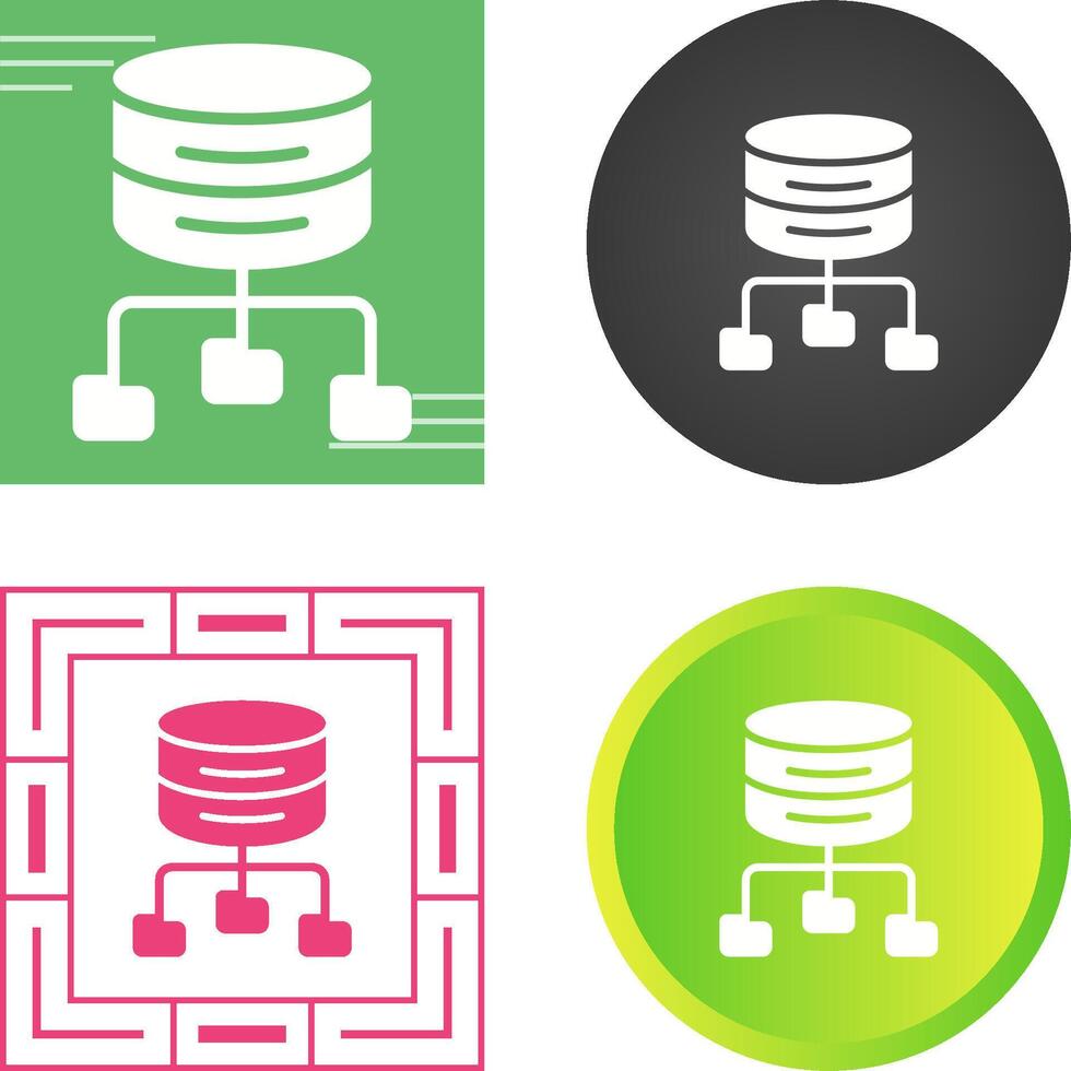 großes Datenvektorsymbol vektor