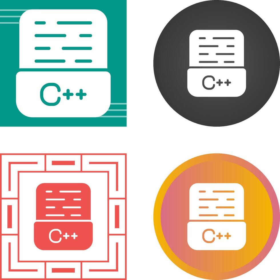 Vektorsymbol für Programmiersprache vektor