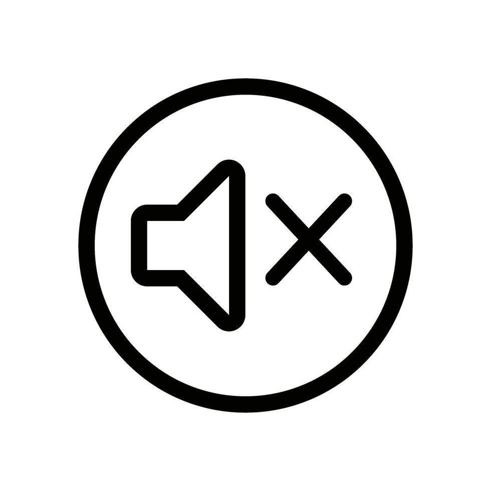 högtalare ikon vektor. volym illustration tecken. högtalare symbol eller logotyp. vektor