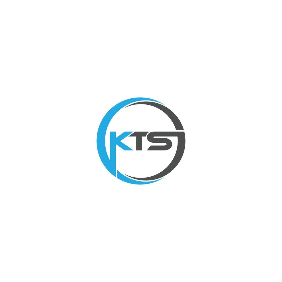 kts kreativ Logo und Symbol Design vektor