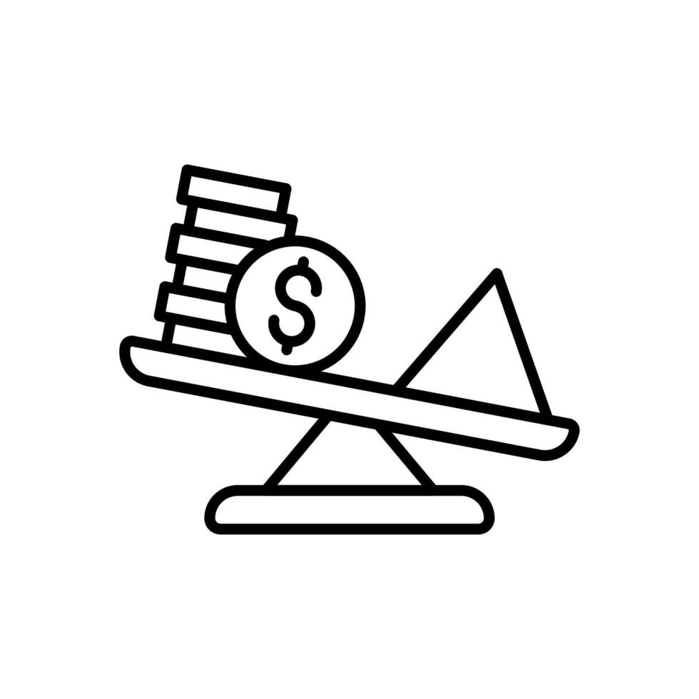 Risiko Symbol im Vektor. Logo vektor