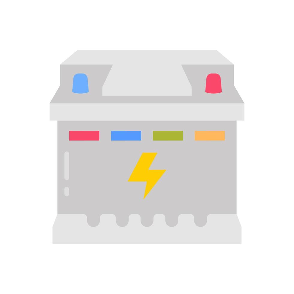 Batterie Symbol im Vektor. Logo vektor