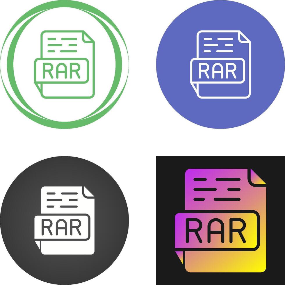 rar-Vektorsymbol vektor