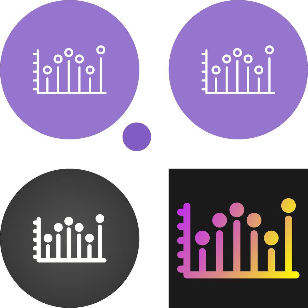 Statistik-Vektorsymbol vektor