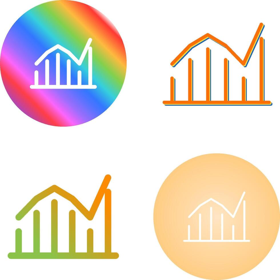 Statistik-Vektorsymbol vektor