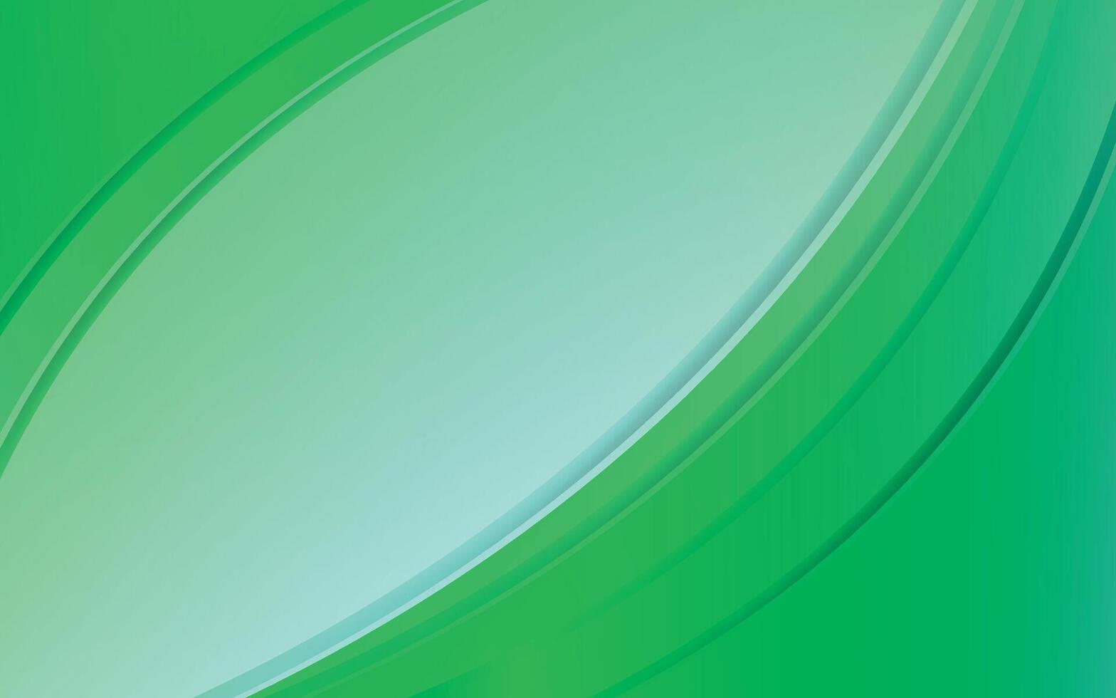 Grün Hintergrund mit ein Welle Muster vektor
