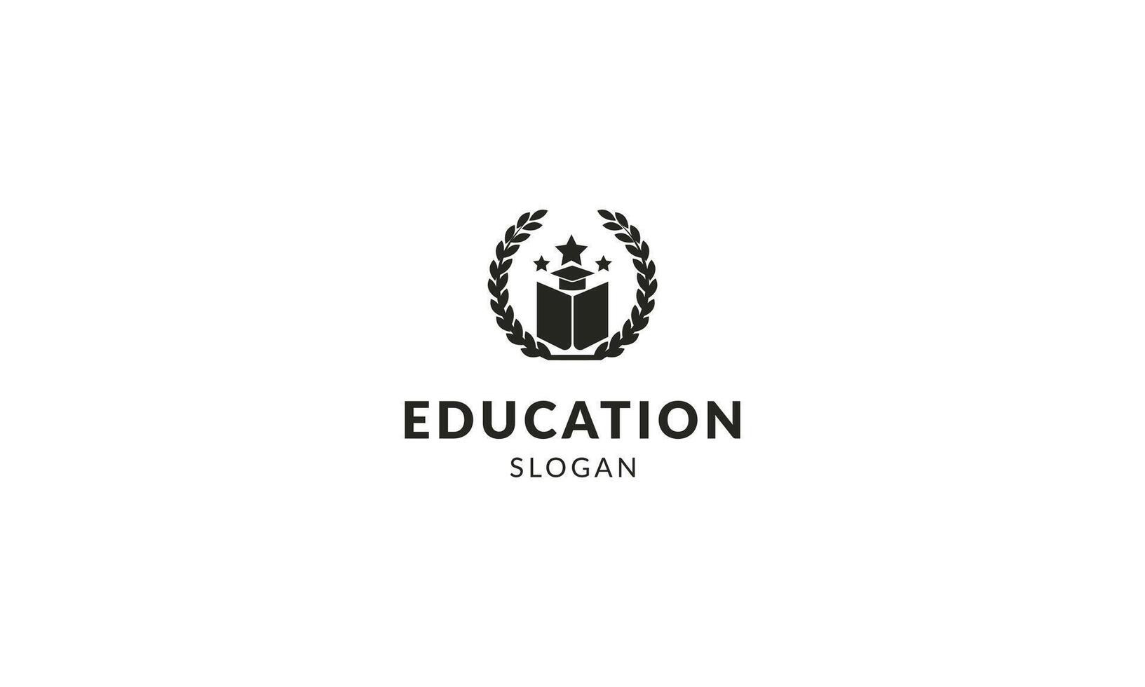 utbildning logotyp ikon. vektor illustration