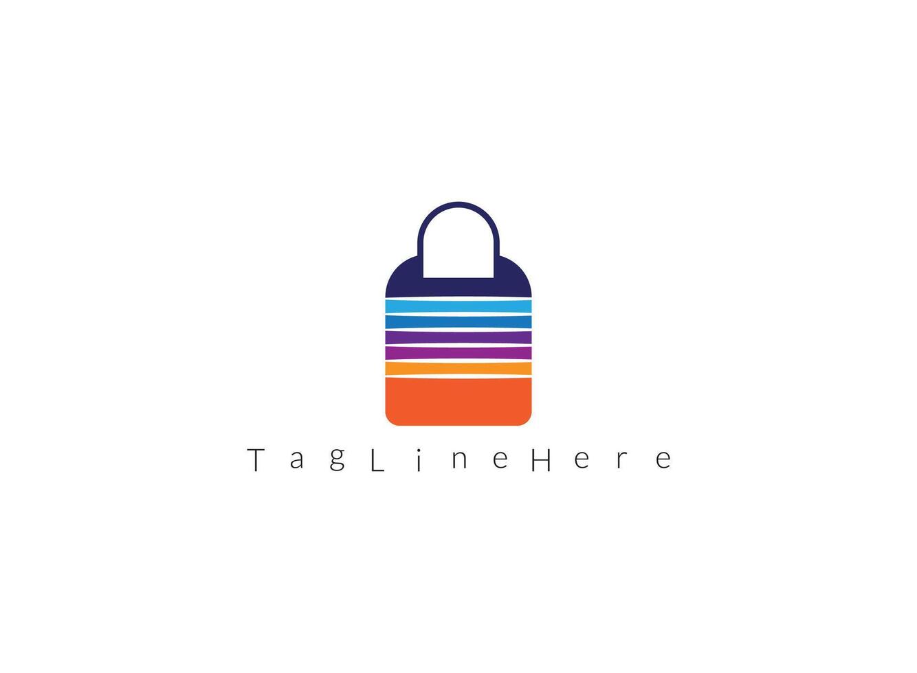 kreativ Tasche Logo. vektor