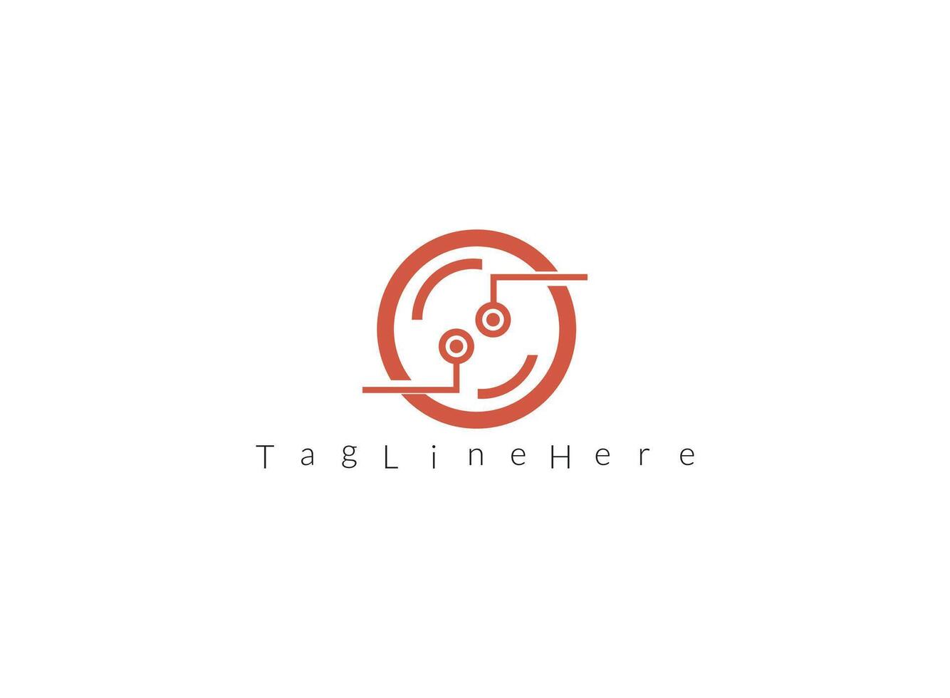 Technologie Logo Design mit Schaltkreis Tafel Symbol Vorlage vektor