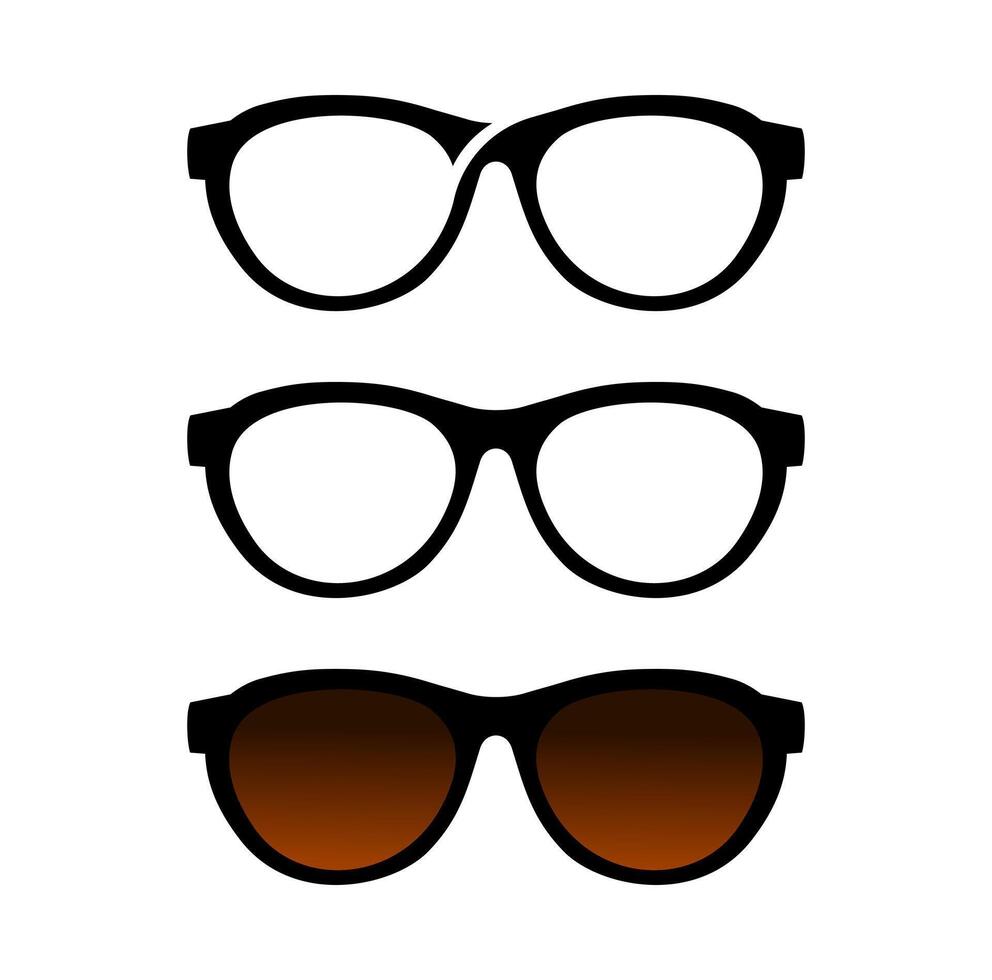 glasögon ram design illustration vektor
