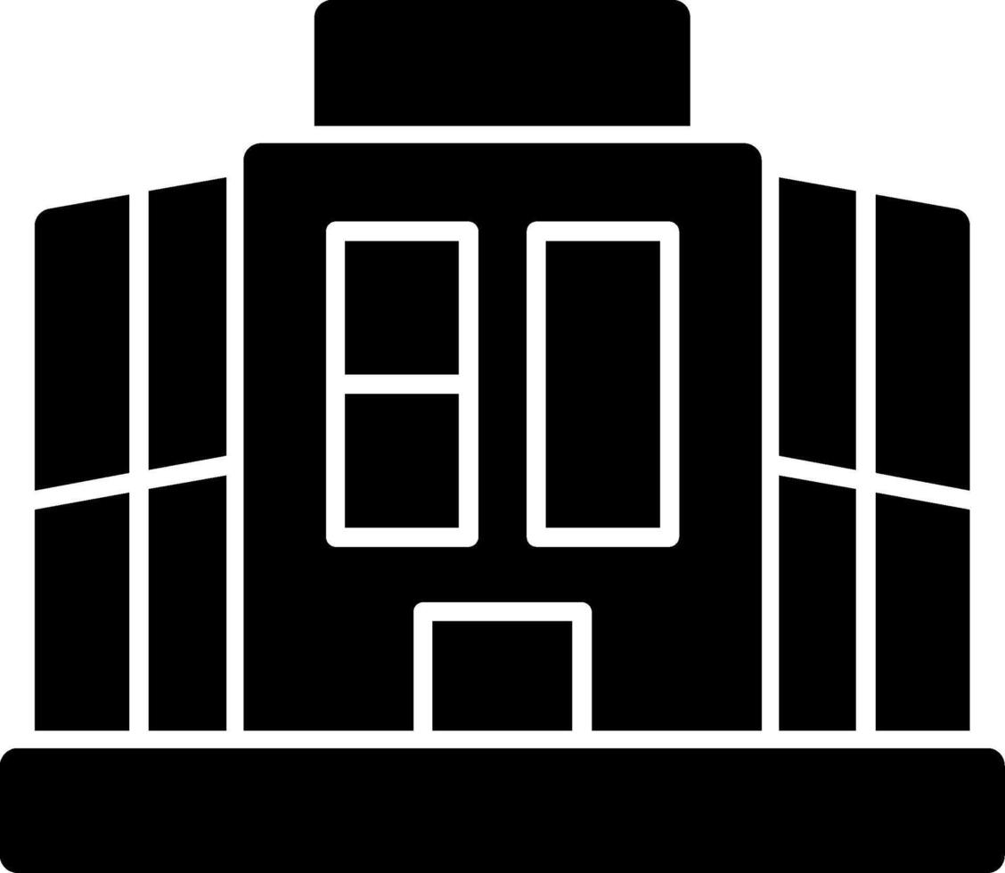 Arena Glyphe Symbol vektor